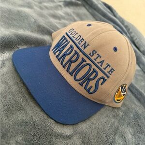 🏀 Golden State Warriors Mitchell & Ness SnapBack OS (LIKE NEW)